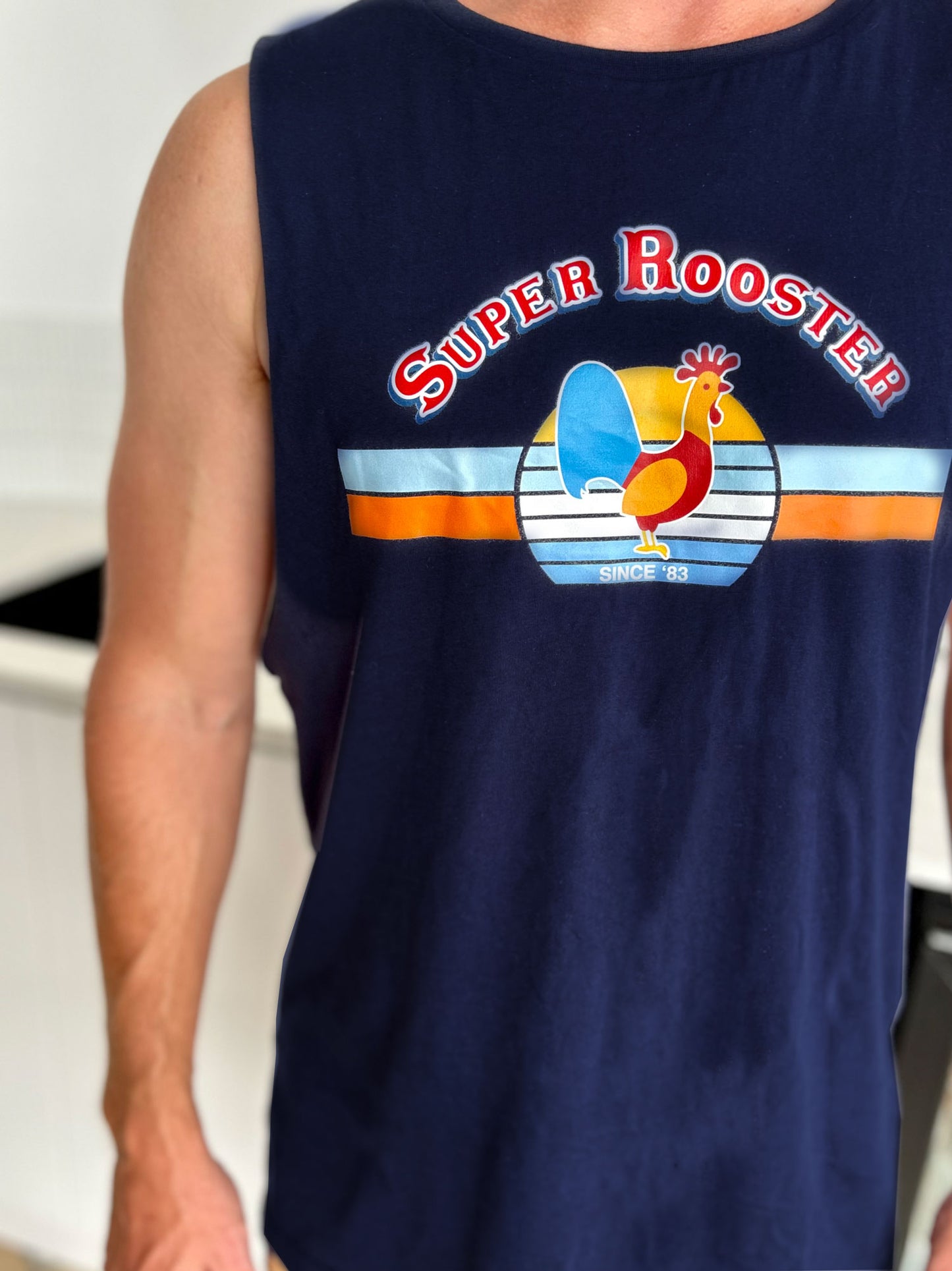 Super Rooster Muscle Tee