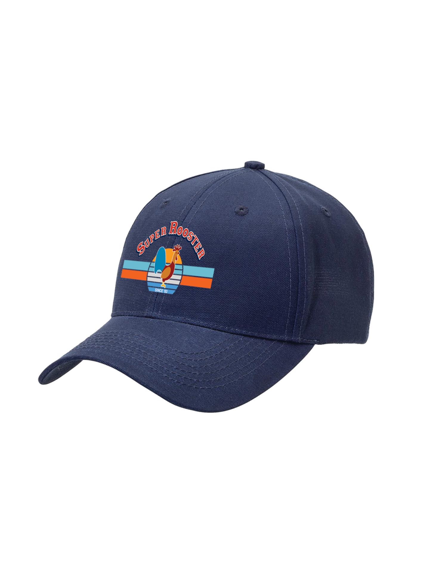 Super Rooster Retro Navy Cap