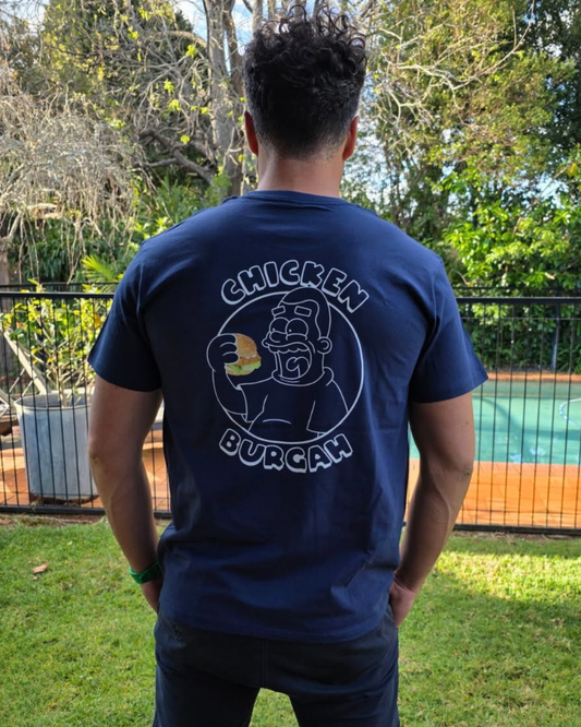 Super Rooster x Clayton’s World Chicken Burgah Tee